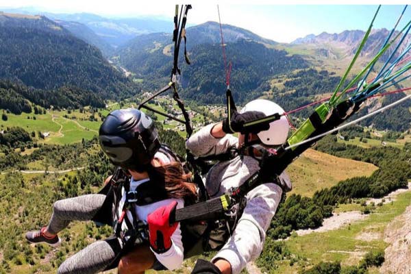 Parapente à Val d'Arly