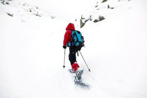 Raquette en montagne